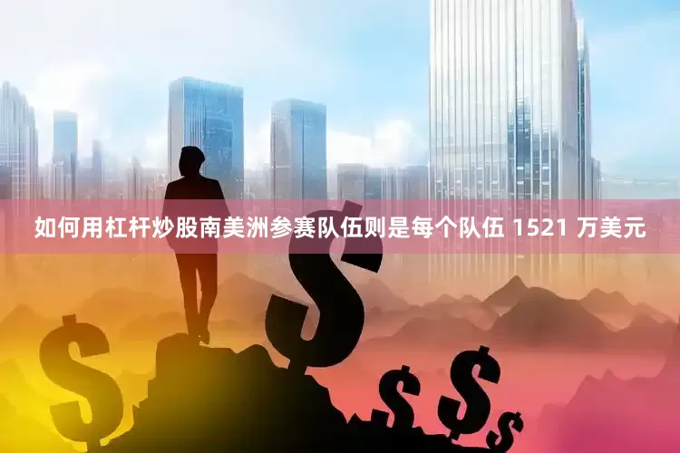 如何用杠杆炒股南美洲参赛队伍则是每个队伍 1521 万美元