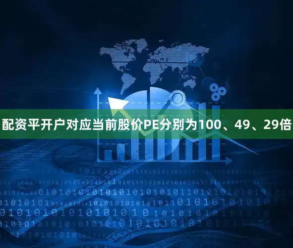 配资平开户对应当前股价PE分别为100、49、29倍