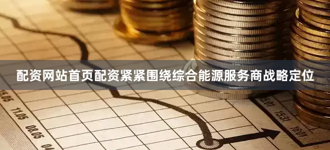 配资网站首页配资紧紧围绕综合能源服务商战略定位
