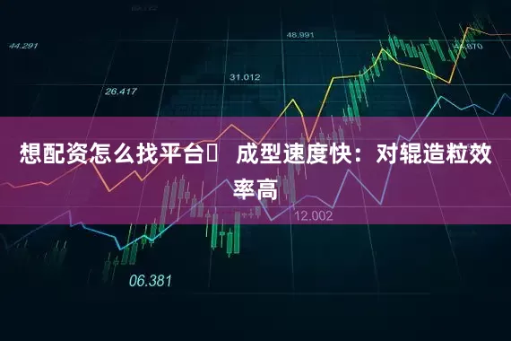 想配资怎么找平台✅ 成型速度快：对辊造粒效率高